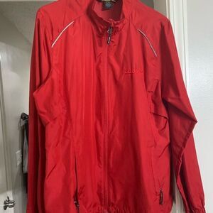 Bnsf Railway Red light Coat Womens Size Medium Core 365 Jacket